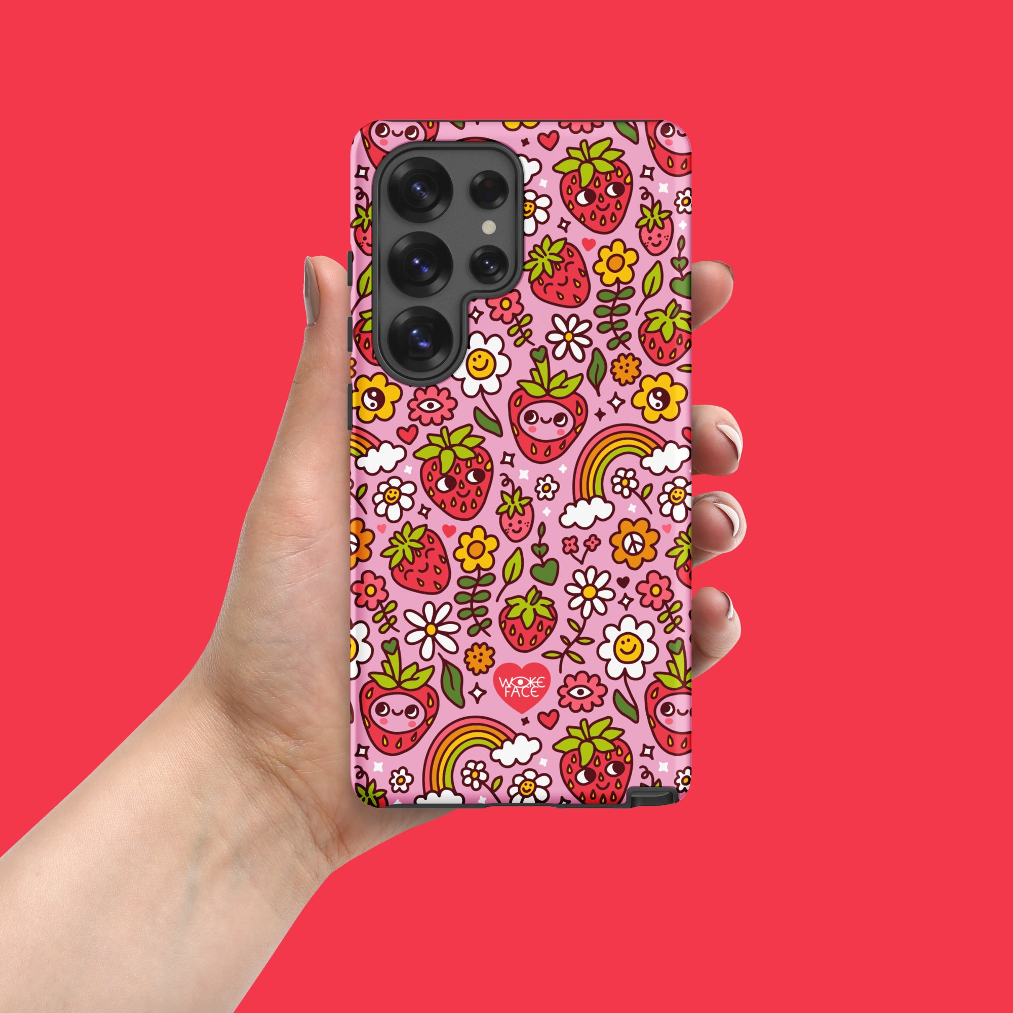 Strawbebby Samsung Phone Case