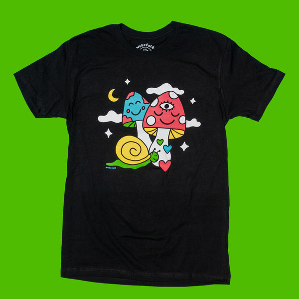 Cosmic Mushrooms T-Shirt – Wokeface