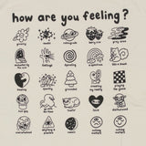 Feelings Chart T-Shirt - Cream