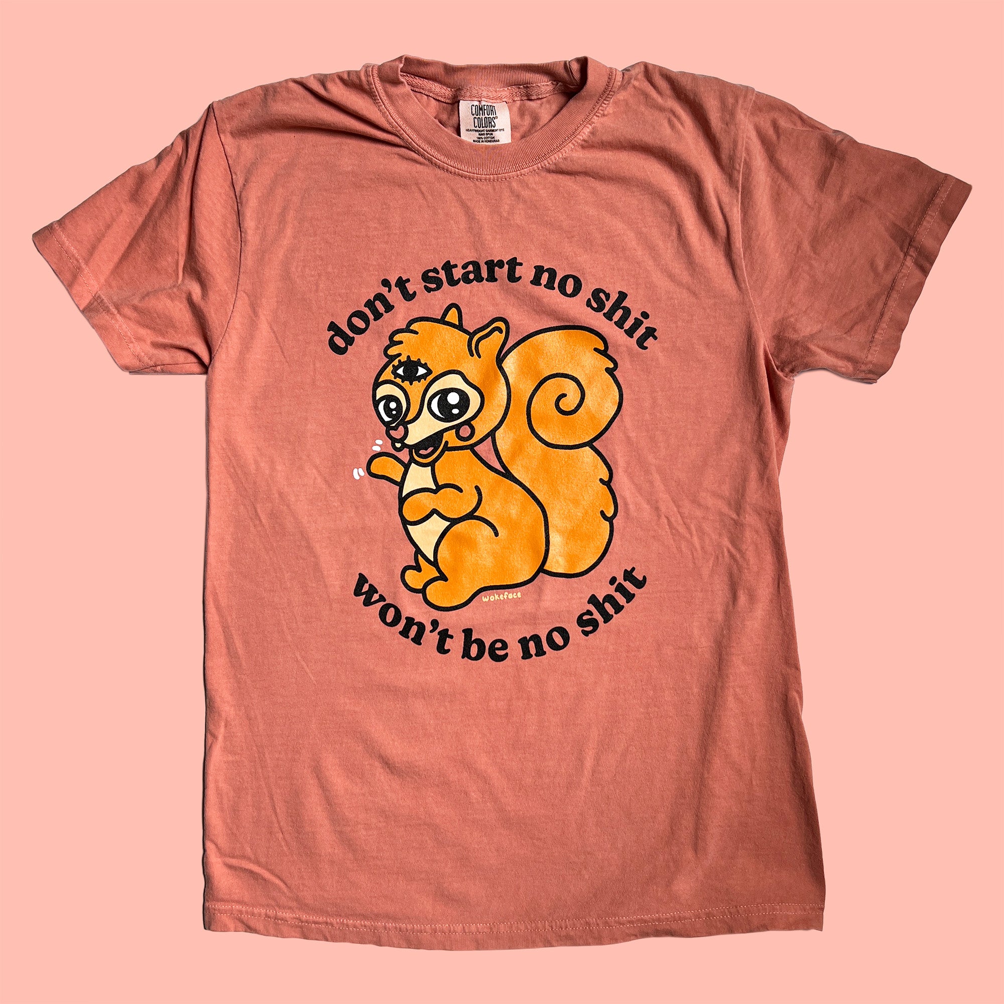 Start No Shit Terracotta T-shirt