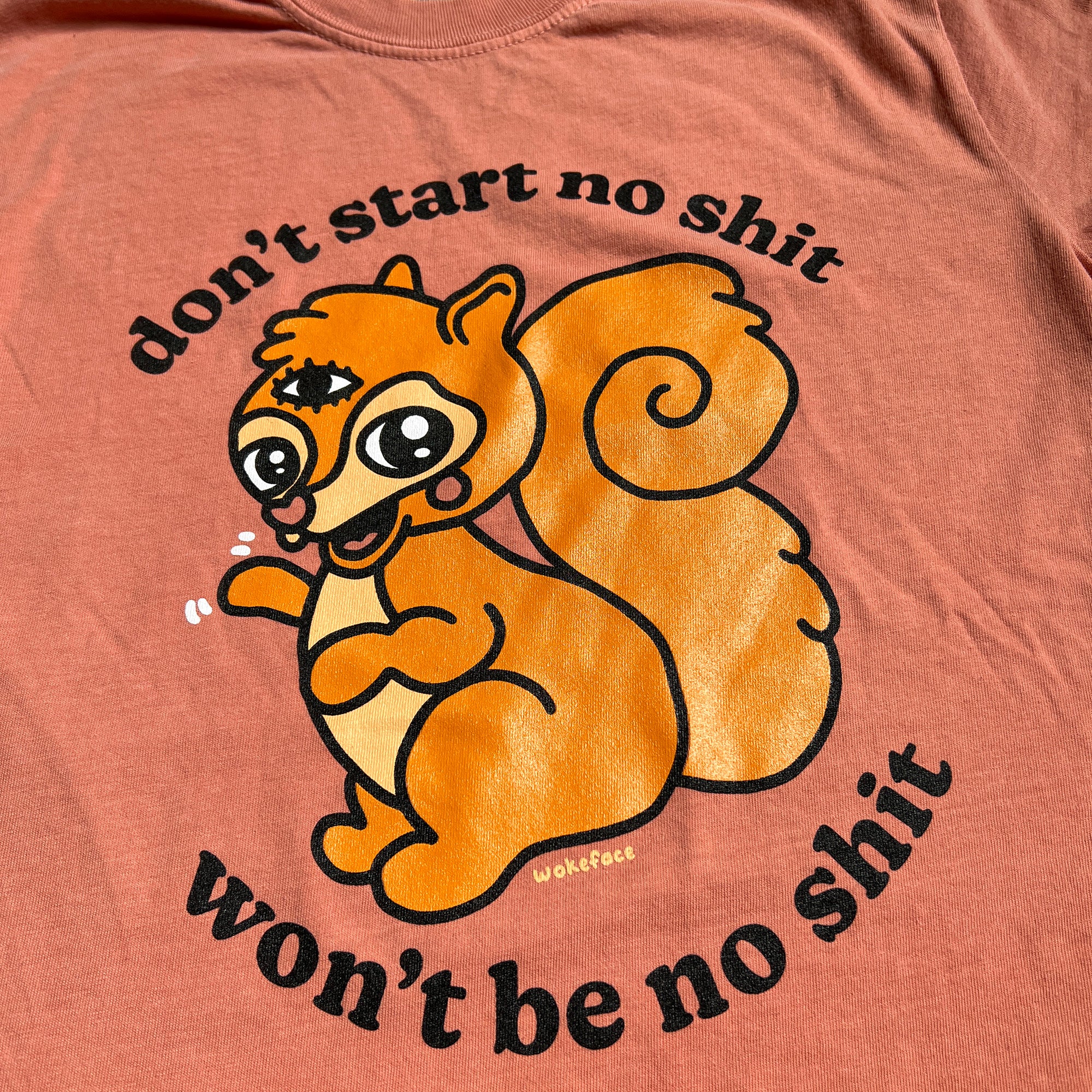 Start No Shit Terracotta T-shirt
