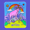 Calcomanía zodiacal de Aries