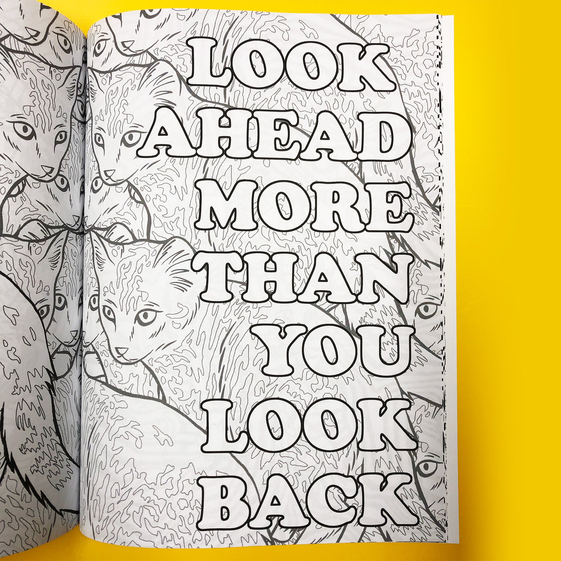 Depression Cats 2 Coloring Book