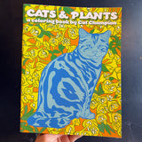 Cats & Plants Coloring Book