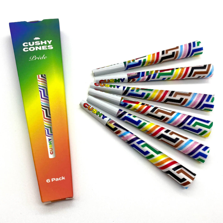 Preroll Cone Pack - Rainbow Pride Wokeface Preroll Cone Pack - Rainbow Pride Wokeface