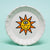 Ceramic Sun 4.5" Round Dish