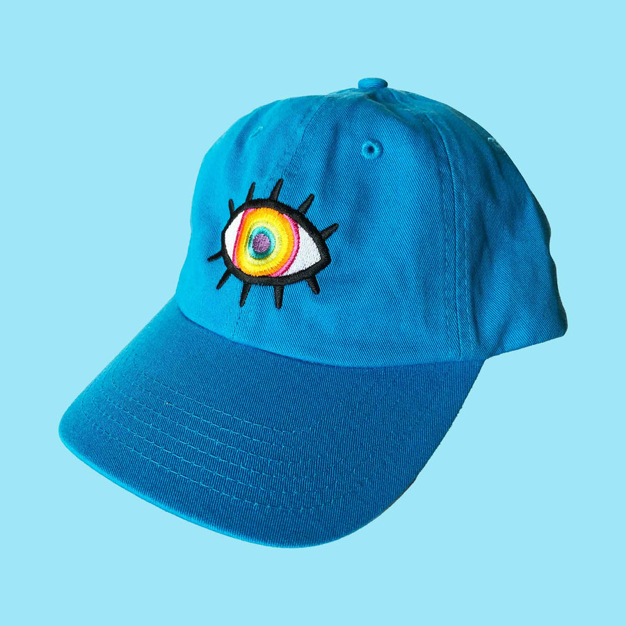 Rainbow Eye Hat