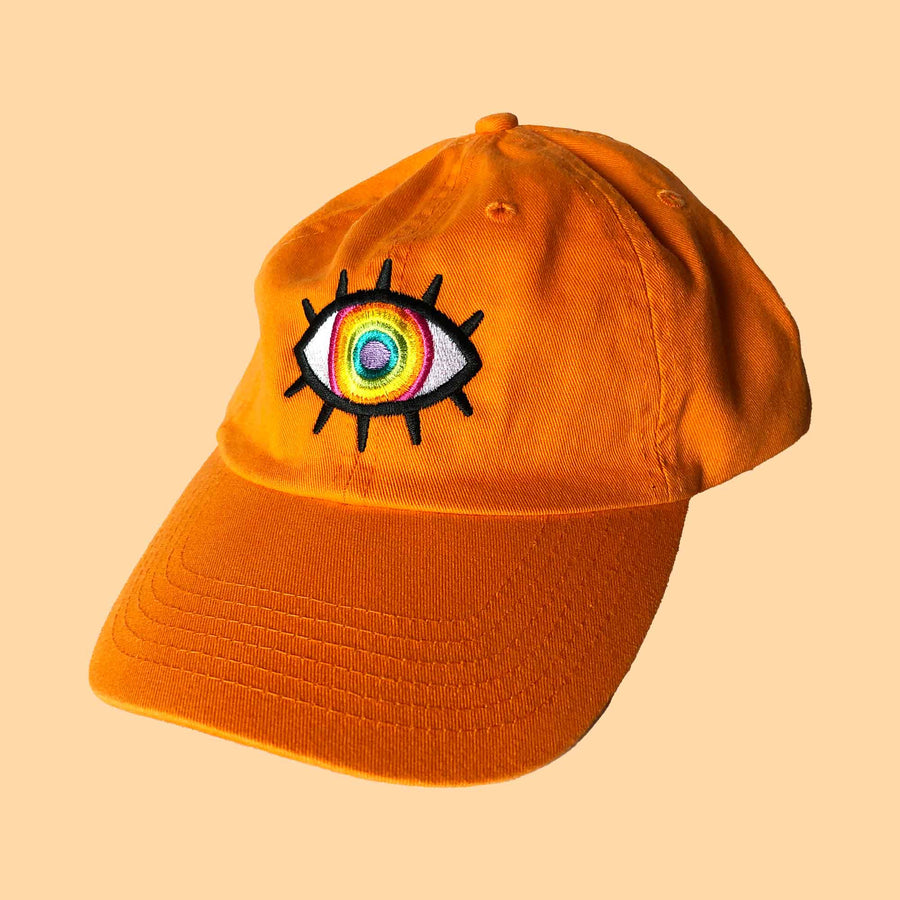 Rainbow Eye Hat