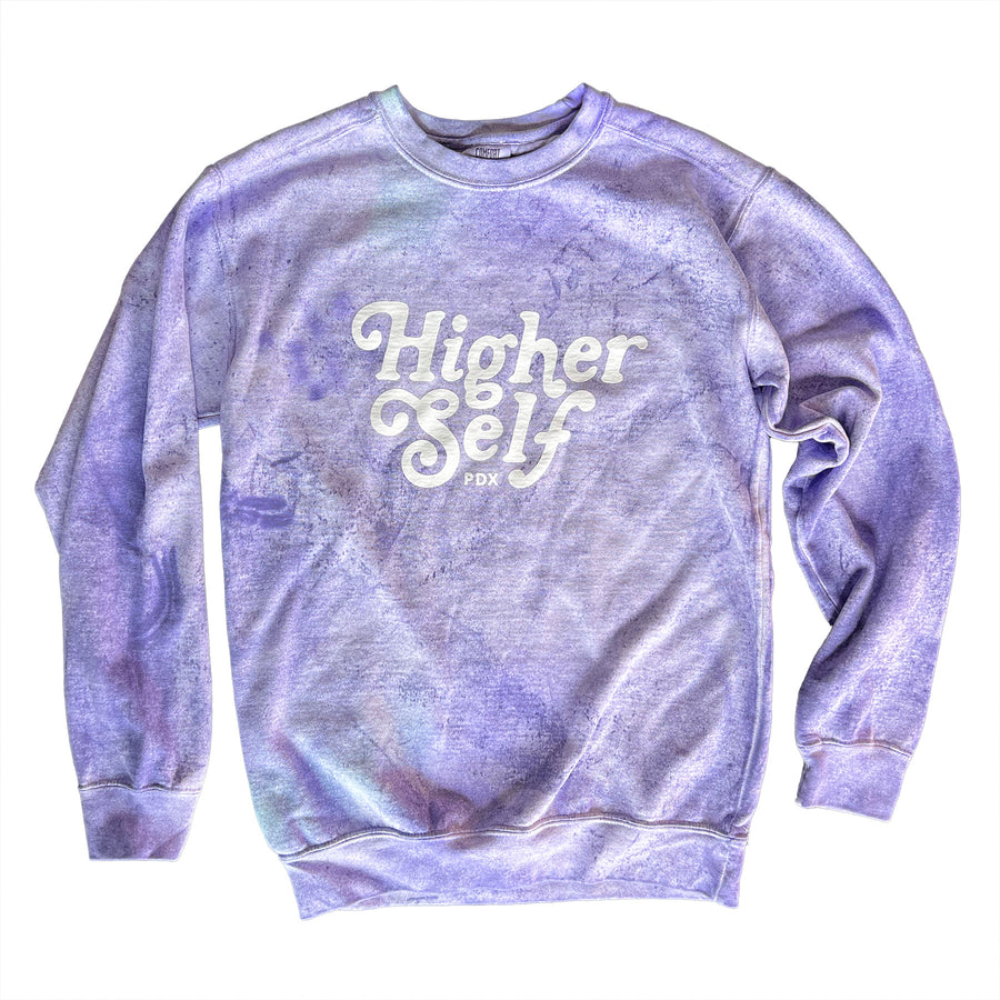 Higher Self Logo Sweatshirt - Amethyst