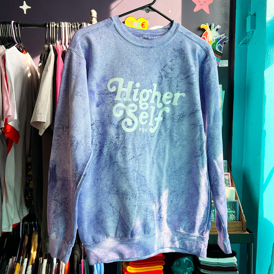 Higher Self Logo Sweatshirt - Amethyst