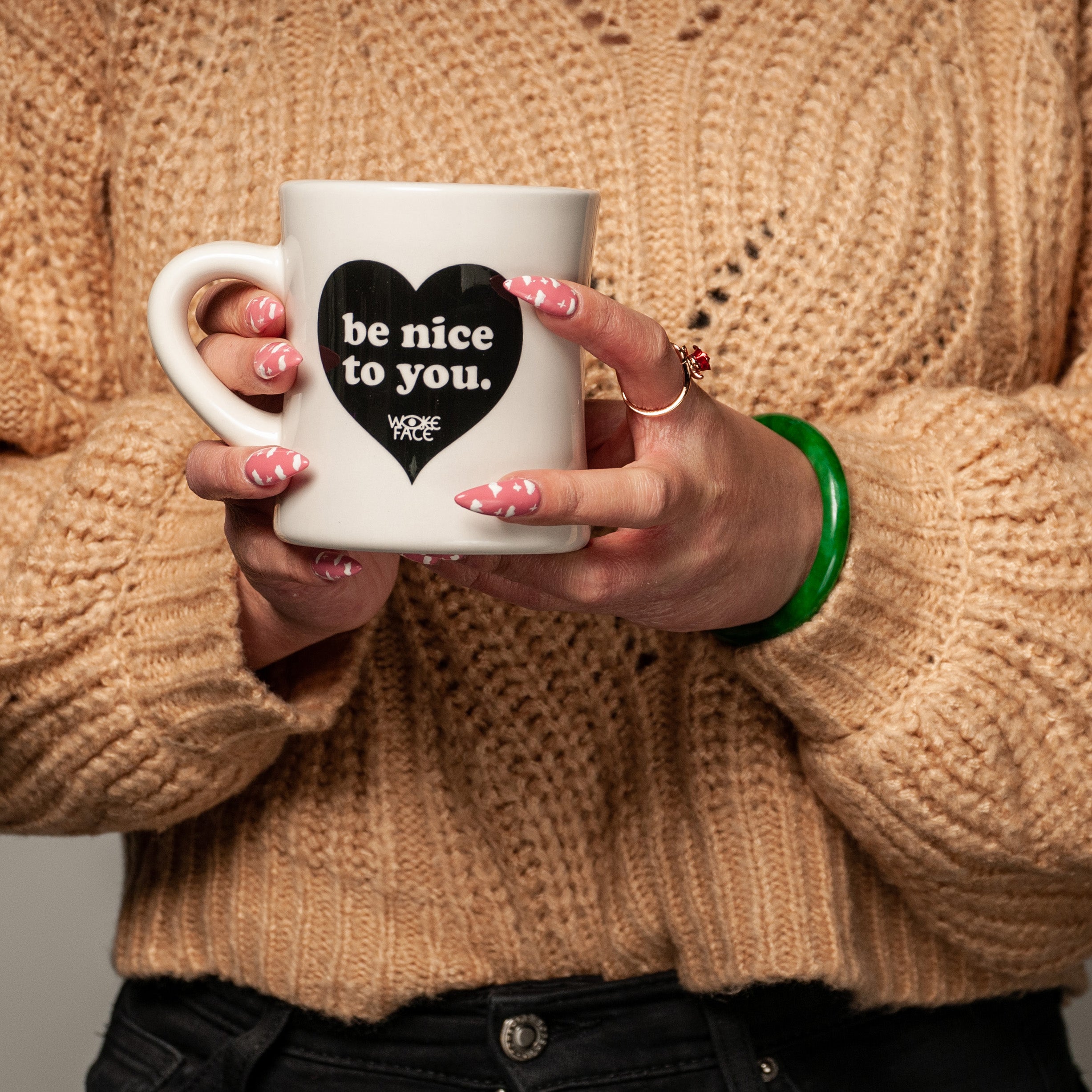 Wokeface / Taza Sé Amable Contigo