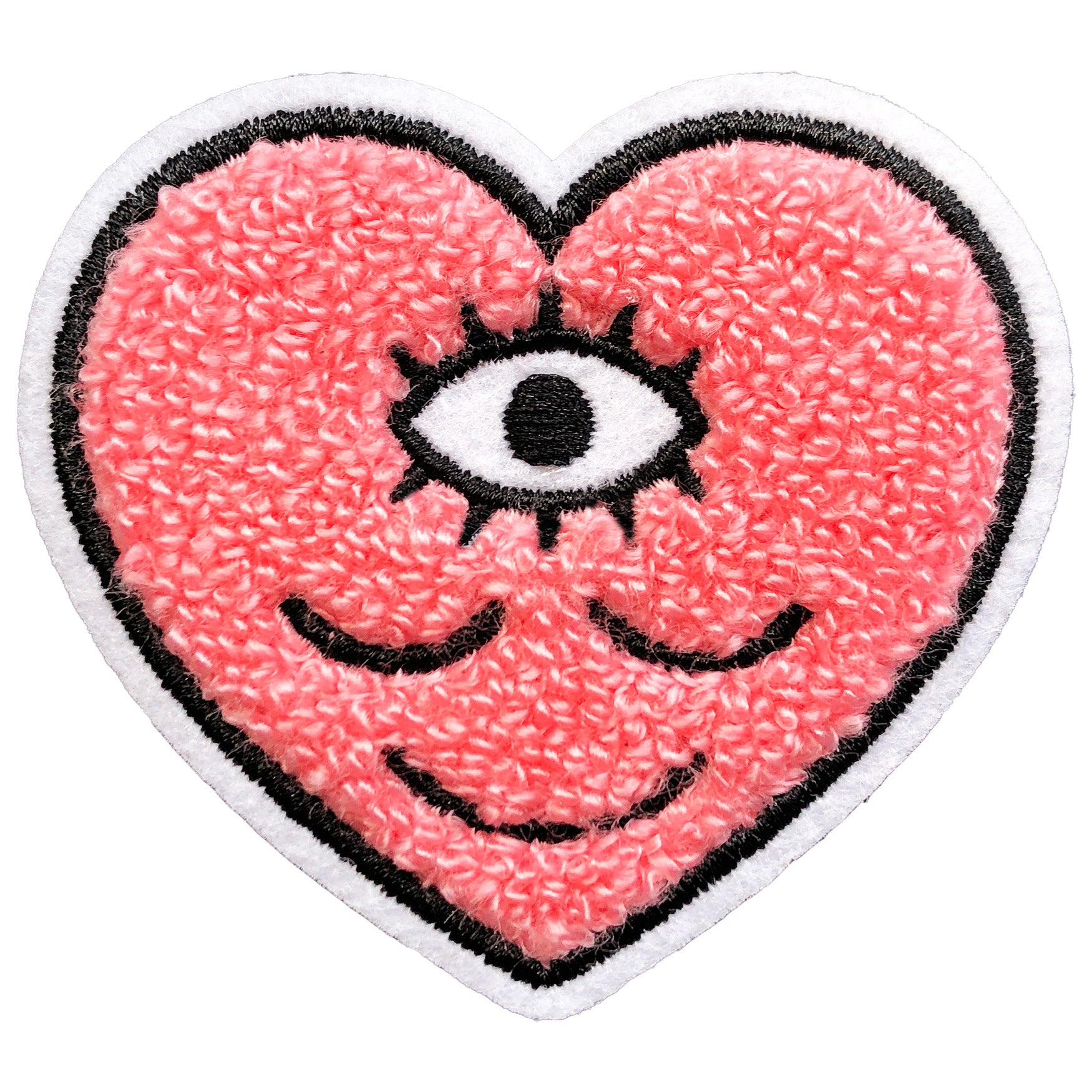 Chenille Heart Patches
