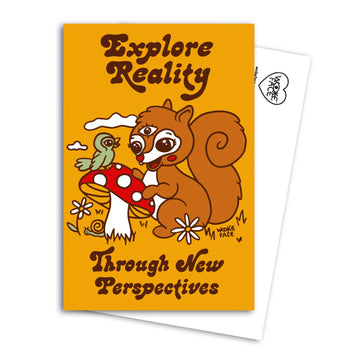 Explore Reality Postcard