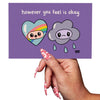 However You Feel is Okay Postcard