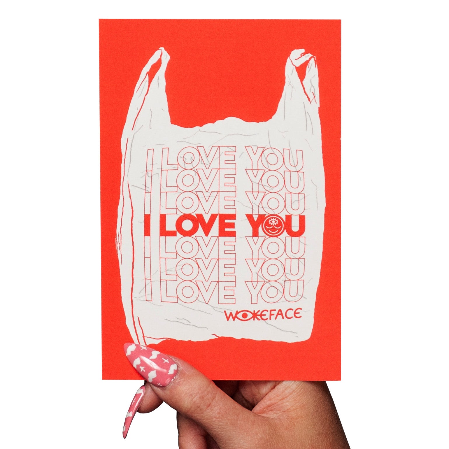 Tarjeta postal "Te quiero"
