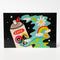 Postal de amor de pintura en aerosol