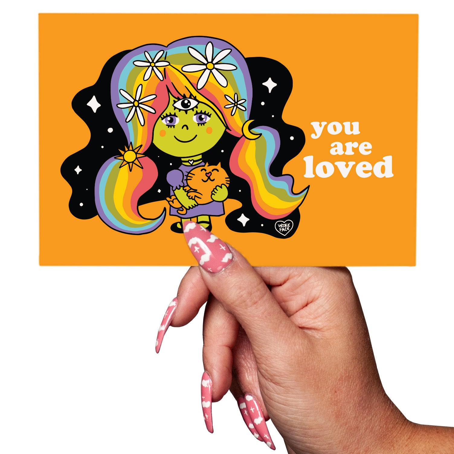 You Are Loved Postcard
