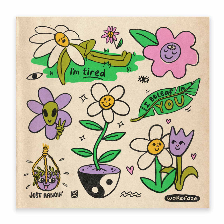 Flower Flash Print