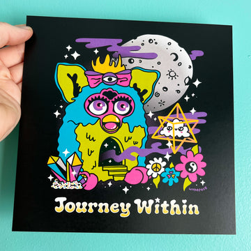 Journey Within Furby Print