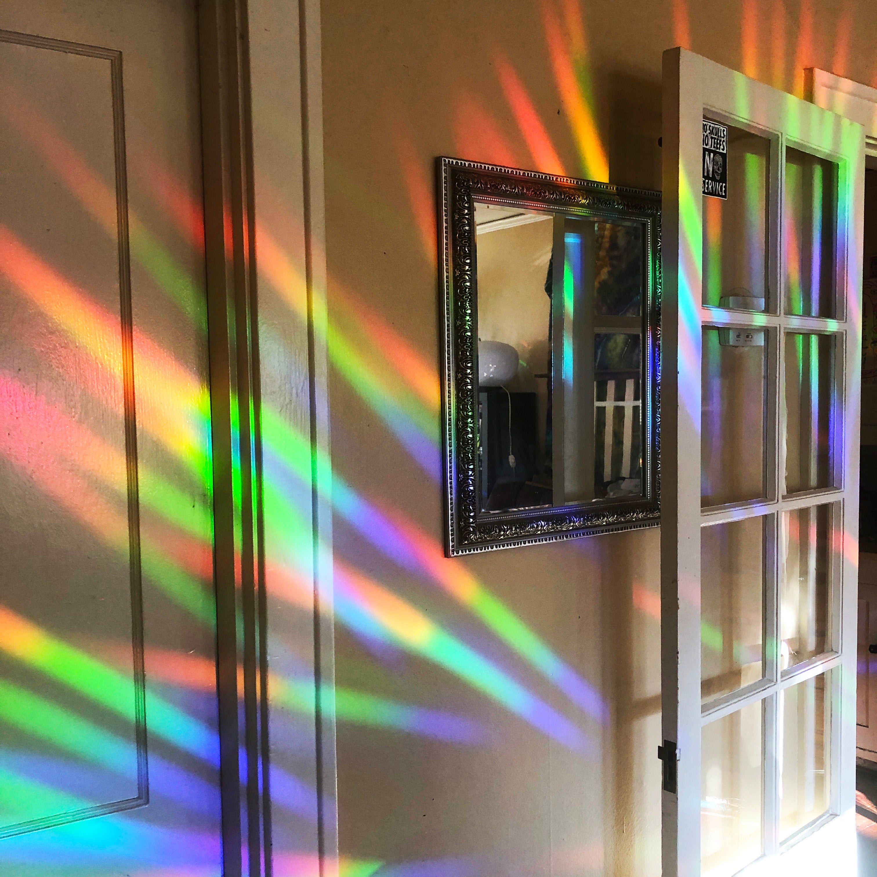Prismatic Rainbow Maker Window Decal