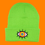 Gorro Ojo Arcoíris