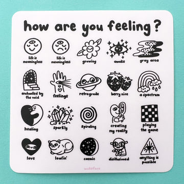 Feelings Chart Sticker