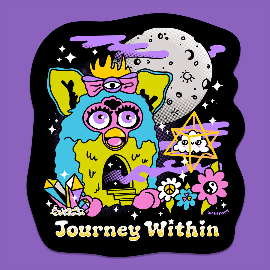 Journey Within Furby Sticker