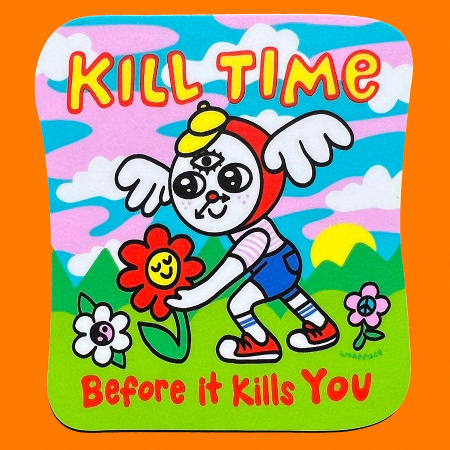 Kill Time Sticker