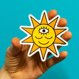 Pegatina de sol