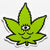 Tokeface Cannabis Sticker